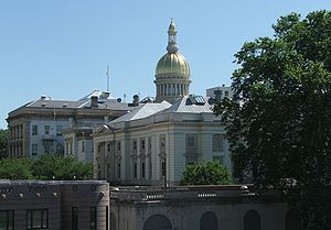 The New Jersey State House in Trenton is the s... The New Jersey State House in Trenton is the s...