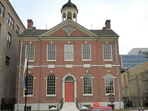 Old Town Hall in Wilmington, Delaware on North...