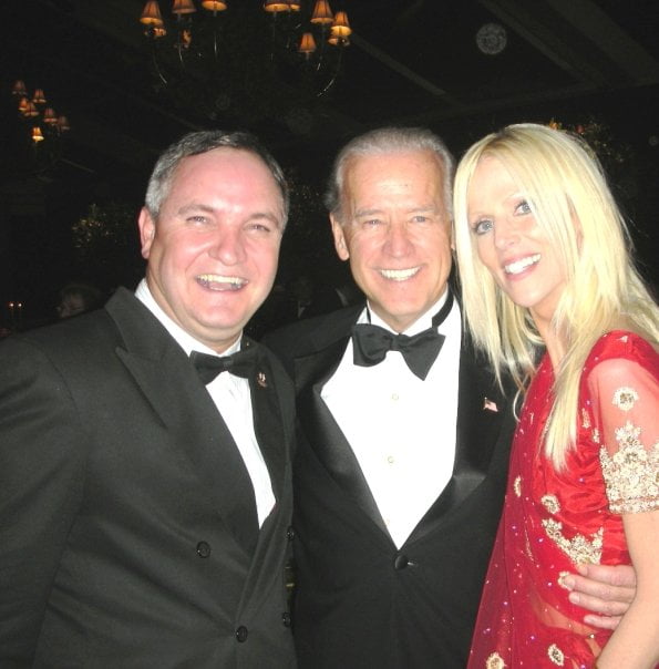 Tareq and Nichaele Salahi and Joe Biden