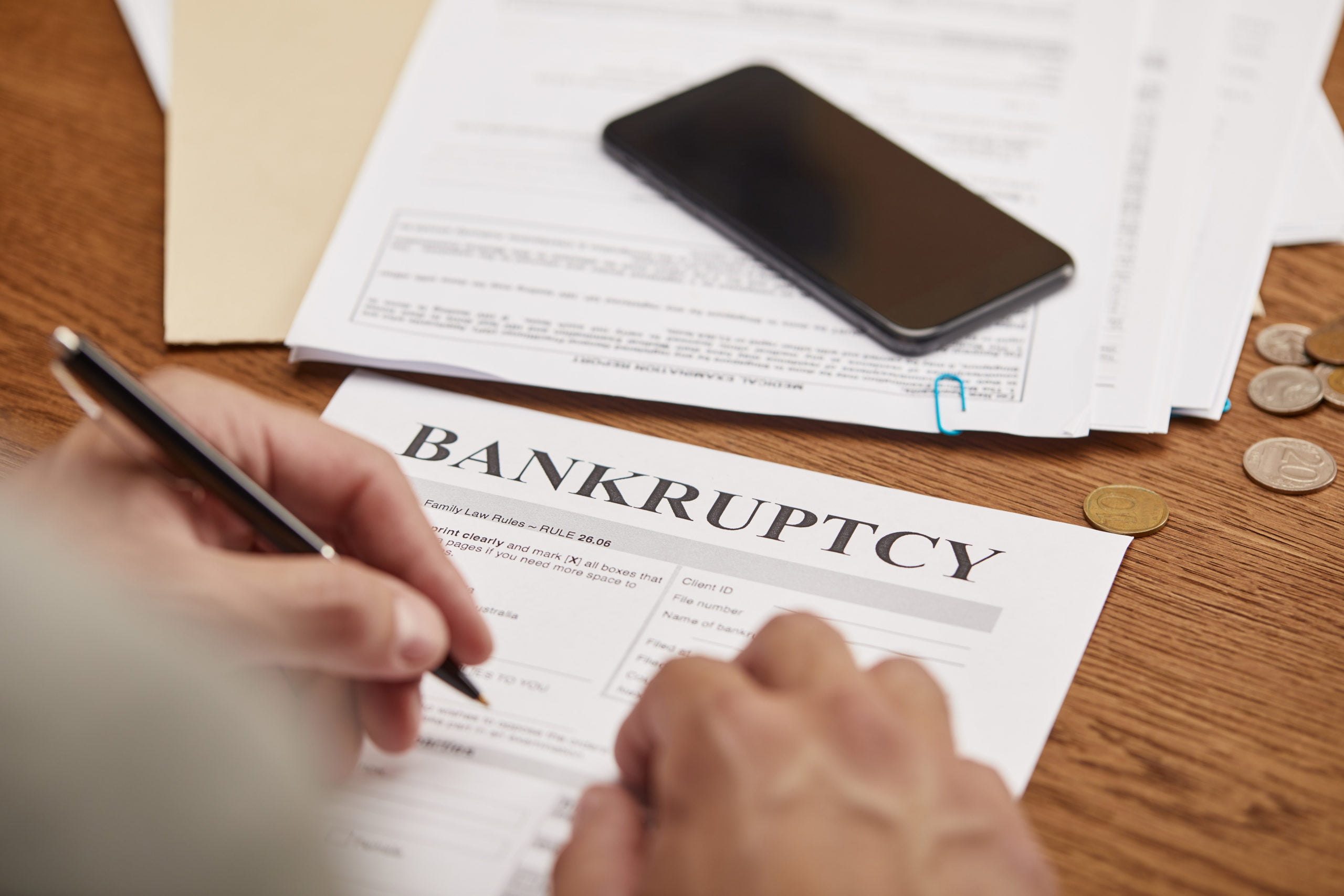 Companies Filing for Bankruptcy